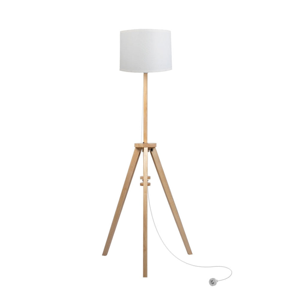 EMITTO Tripod Floor Lamp Wooden Modern Reading Light Adjustable Night Home Decor Fast shipping On sale