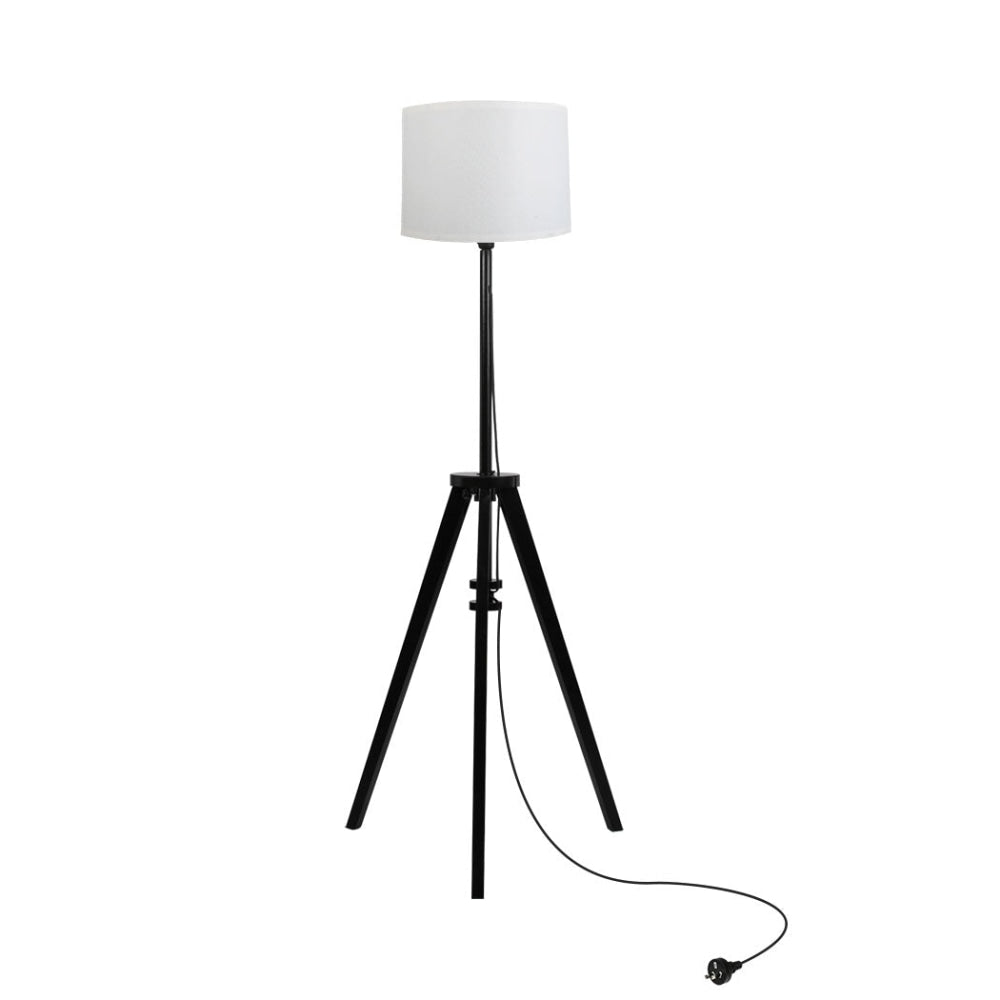 EMITTO Wooden Floor Lamp Modern Tripod Shaded Night Light Adjustable Home Decor Fast shipping On sale