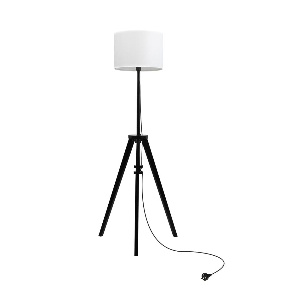 EMITTO Wooden Floor Lamp Modern Tripod Shaded Night Light Adjustable Home Decor Fast shipping On sale