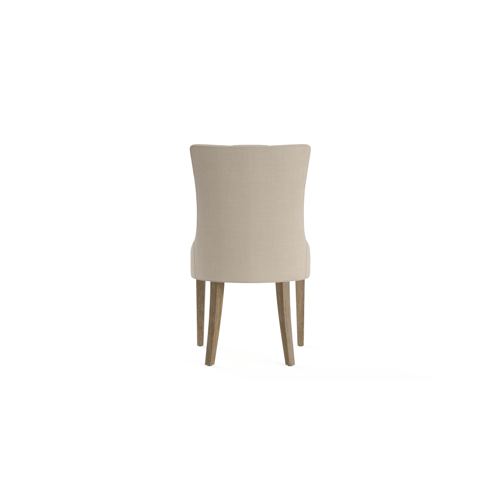 Espen Scoop Back Dining Chair French Beige Fast shipping On sale
