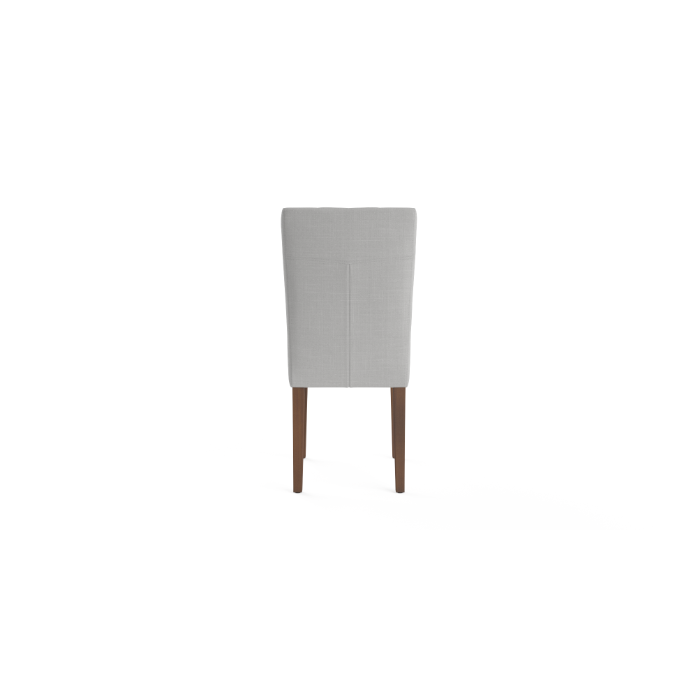 Espen Set of 2 Dining Chairs Cloud Grey/Dark Brown Chair Fast shipping On sale