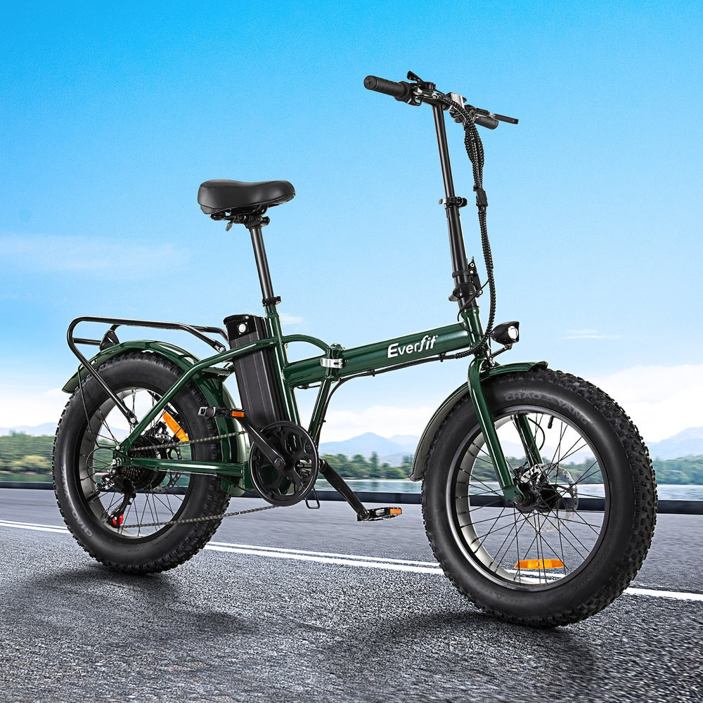 Everfit 20 Inch Folding Electric Bike Urban City Bicycle eBike Rechargeable Sports & Fitness Fast shipping On sale