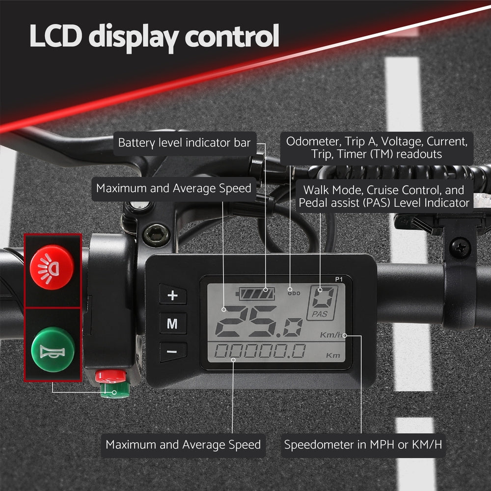 Everfit Folding Electric Bike Urban City Bicycle eBike Rechargeable Battery 250W Sports & Fitness Fast shipping On sale