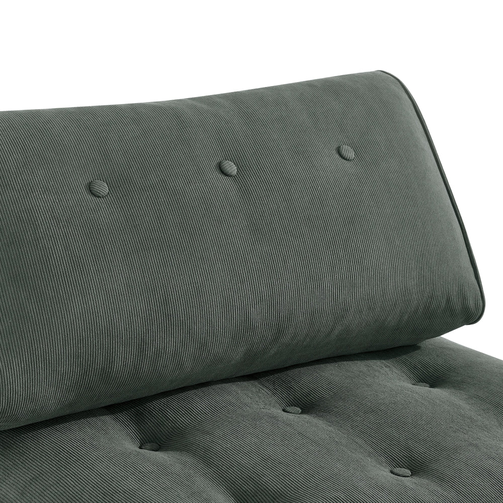 Faye Fabric Foam Compressed Fold Out Single Seat Sofa Bed Ash Fast shipping On sale