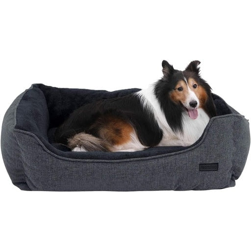 Feandrea Dog Sofa Bed with Removable Washable Cover 90cm Dark Grey Cares Fast shipping On sale