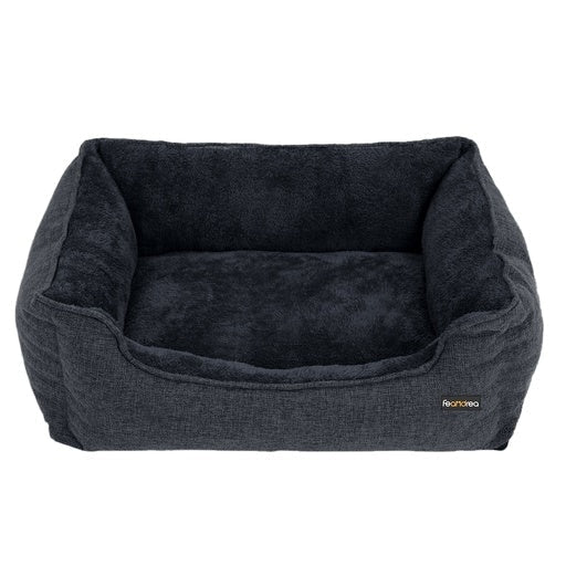 Feandrea Dog Sofa Bed with Removable Washable Cover 90cm Dark Grey Cares Fast shipping On sale