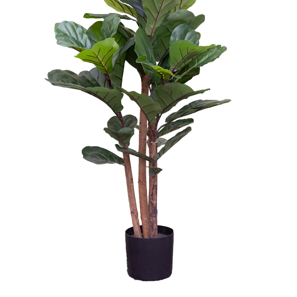 Fiddle Plant 120cm Artificial Faux Tree Decorative Green Fast shipping On sale