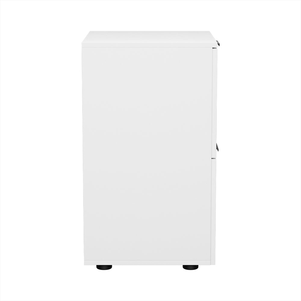 Filing Cabinet Files Storage Office Shelves File Organiser White 2 Drawer Fast shipping On sale