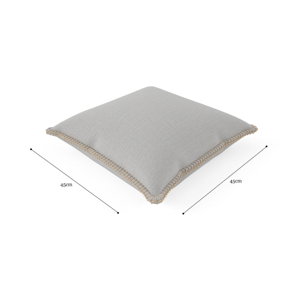 Filt Cushion Cover 45 x 45cm Cloud Grey Decorative Pillow Fast shipping On sale