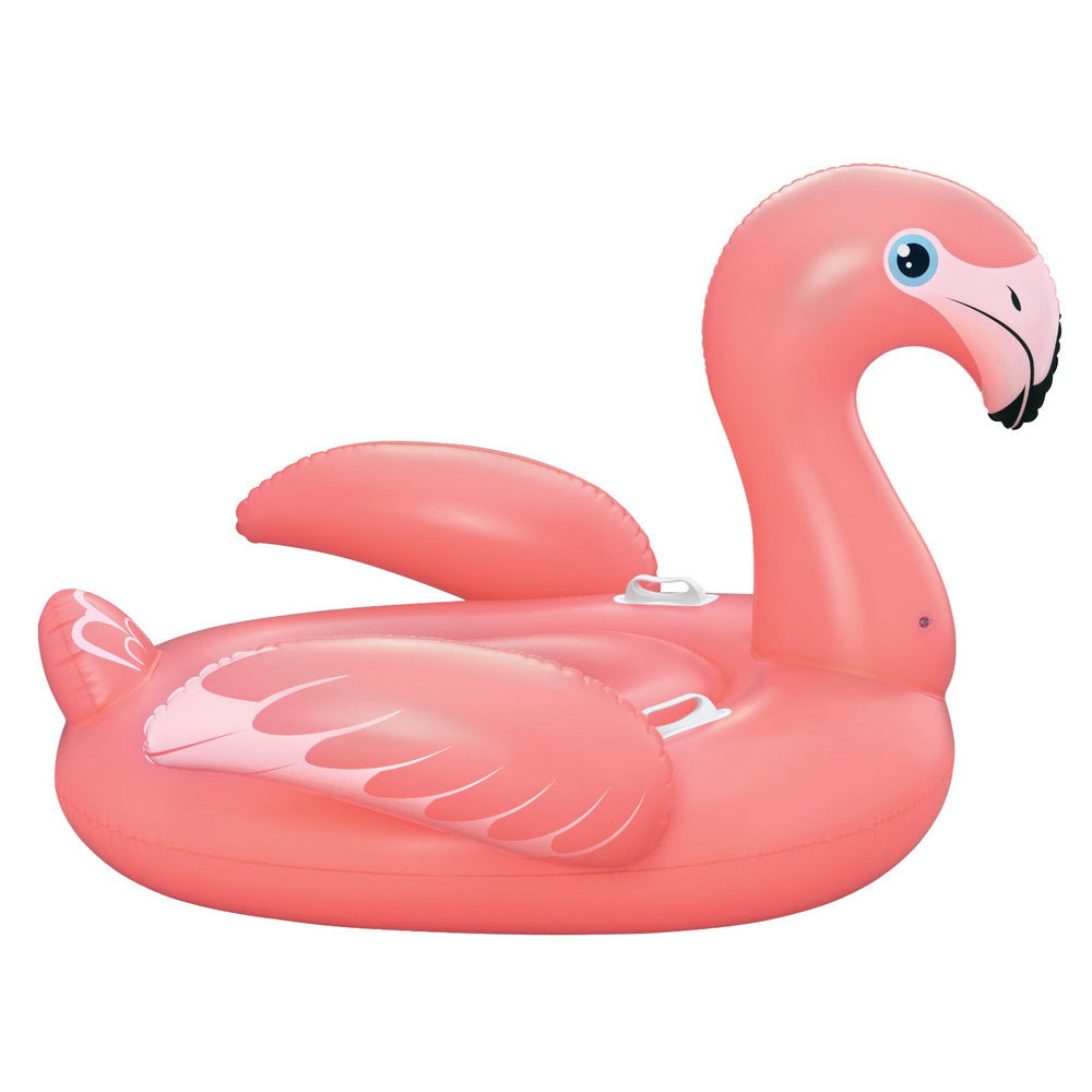 Momentous Living - Flamingo Float Rider Inflatable Ride On Floating ...