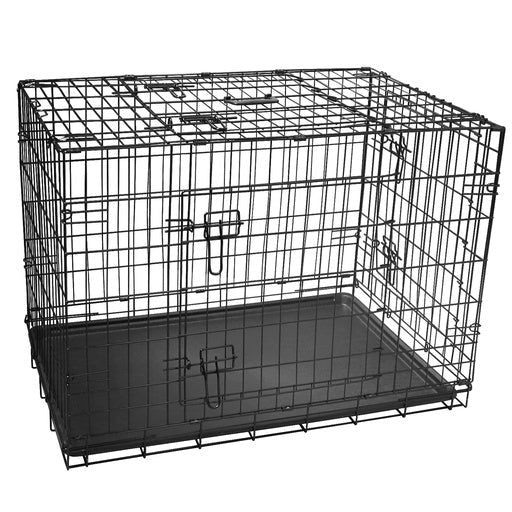 Floofi Pet Dog Foldable Metal Cage 24’’ Cares Fast shipping On sale