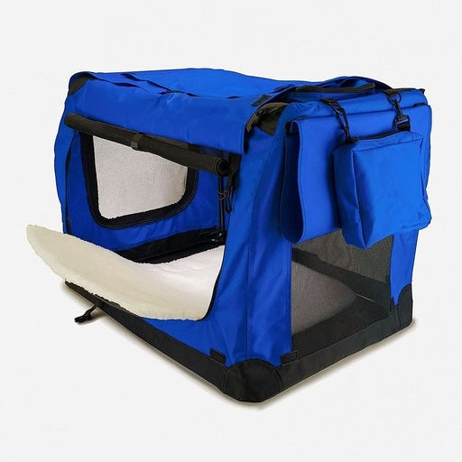 Floofi Portable Pet Carrier Model 1 Size XL - Blue Cat Cares Fast shipping On sale