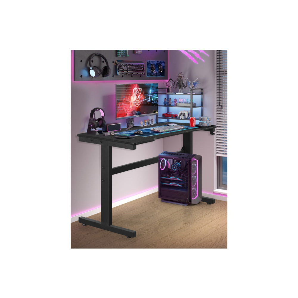 Gaming Computer Office Working Task Desk Black Fast shipping On sale