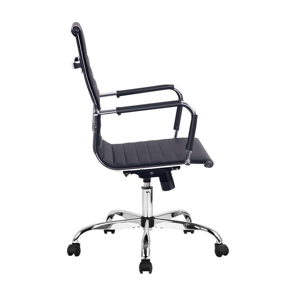 Gaming Office Chair Computer Desk Chairs Home Work Study Black Mid Back Fast shipping On sale