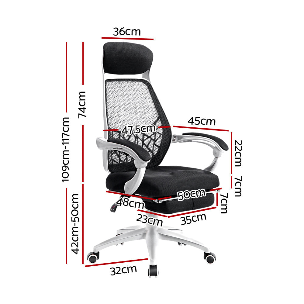 Gaming Office Chair Computer Desk Home Work Study White Fast shipping On sale