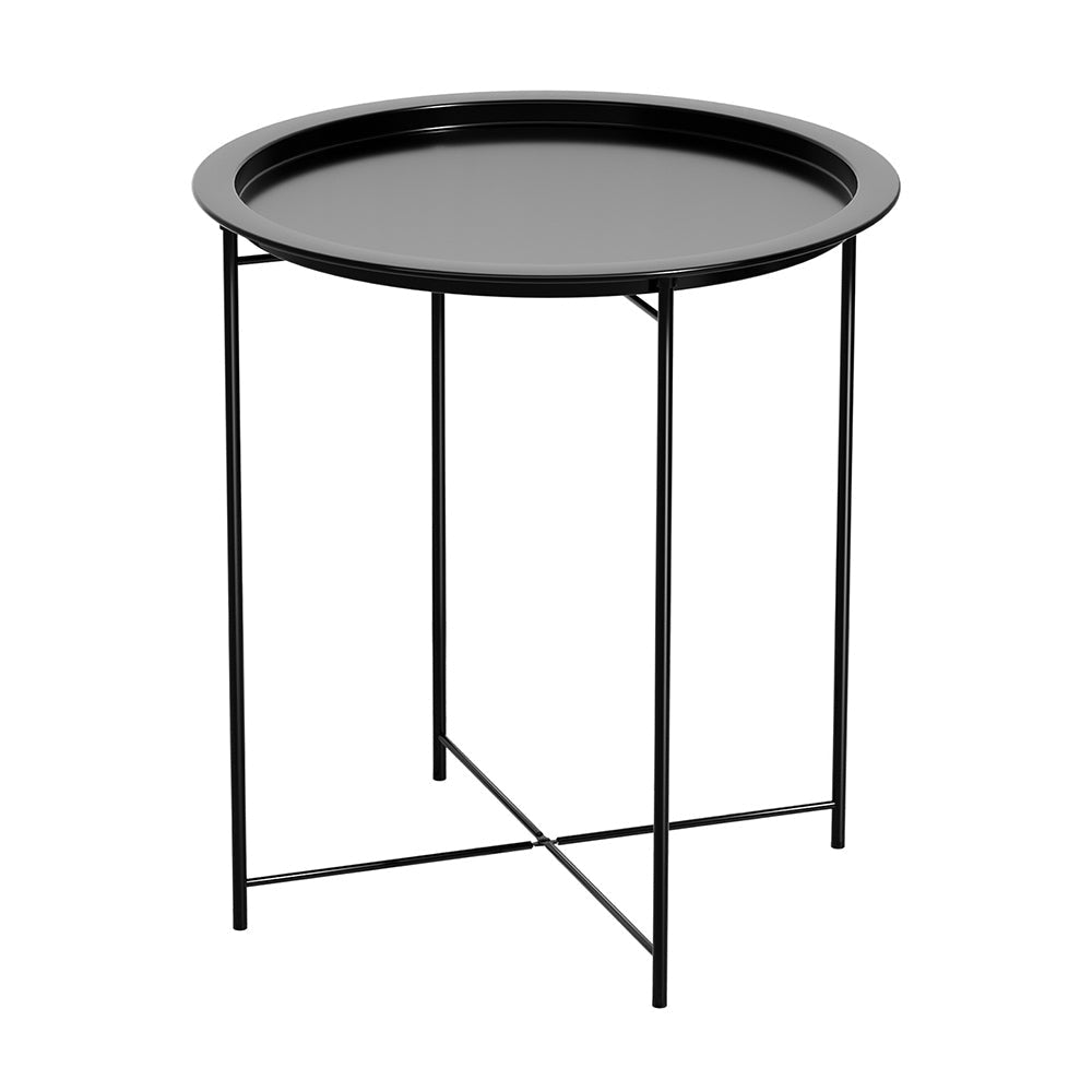 Gardeon Coffee Side Table Steel Outdoor Furniture Indoor Desk Patio Garden Fast shipping On sale