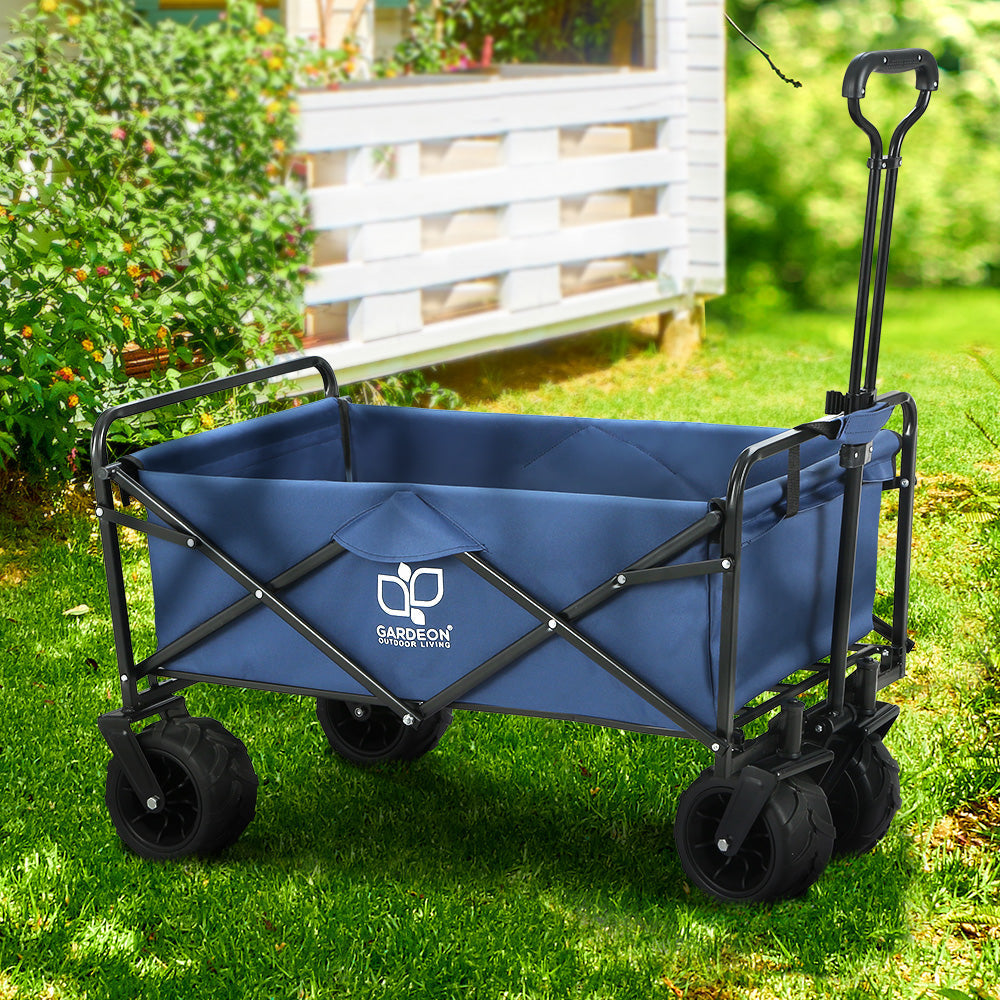 Gardeon Foldable Wagon Cart Trolley Collapsible Beach Outdoor Garden Decor Fast shipping On sale