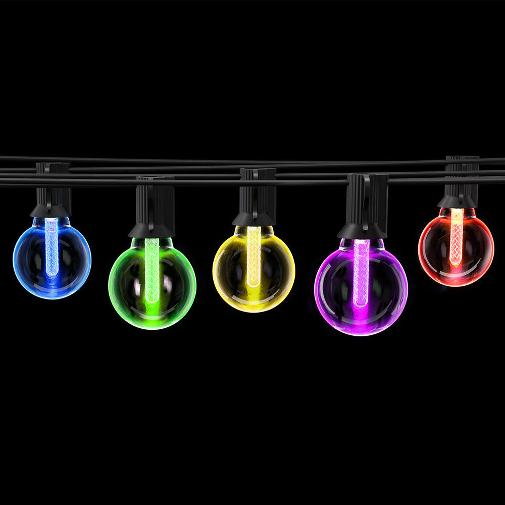 Gardeon Smart Festoon Lights Outdoor Waterproof RGB LED String Light WiFi APP Fast shipping On sale