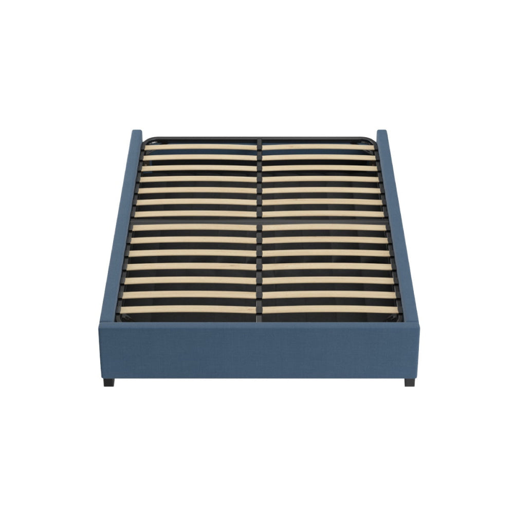 Gaslift Bed Frame Atlantic Blue Queen Fast shipping On sale