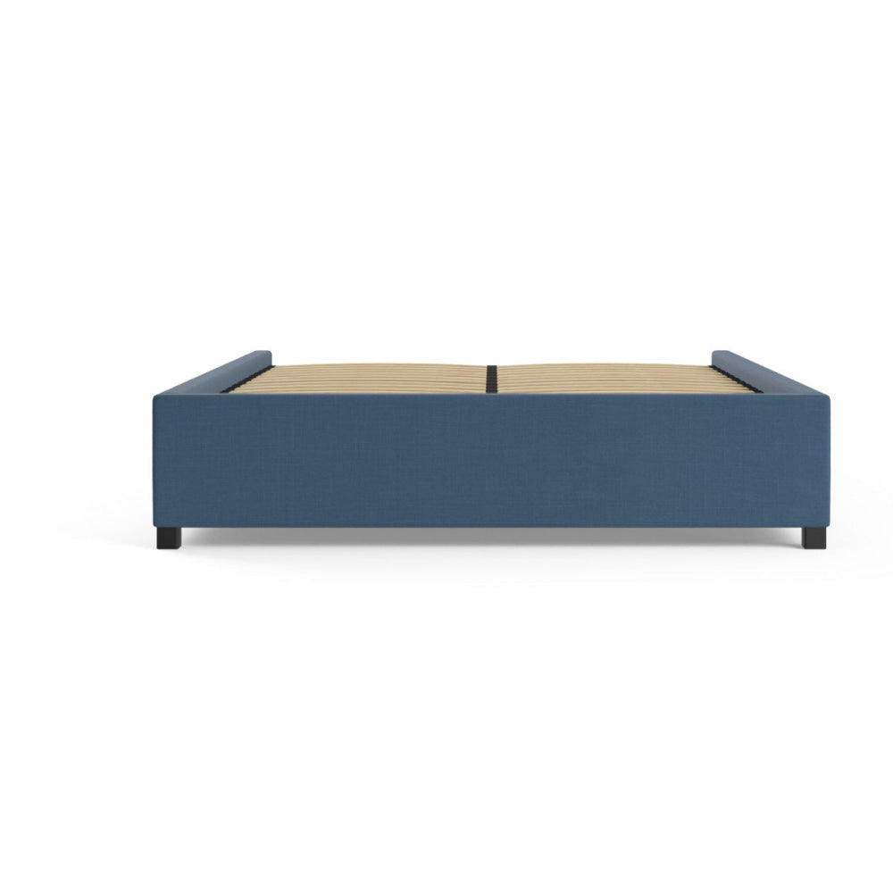 Gaslift Bed Frame Atlantic Blue Queen Fast shipping On sale