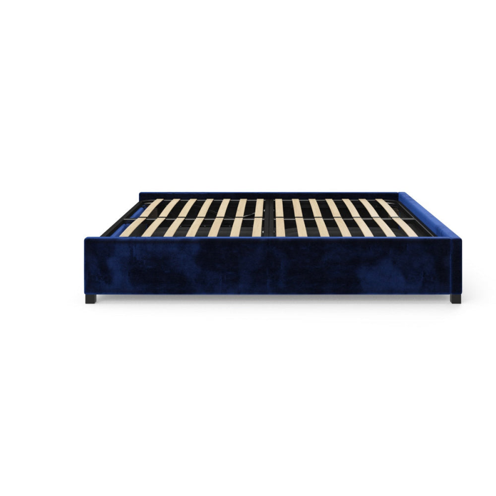 Gaslift Bed Frame Bayou Blue Double Fast shipping On sale