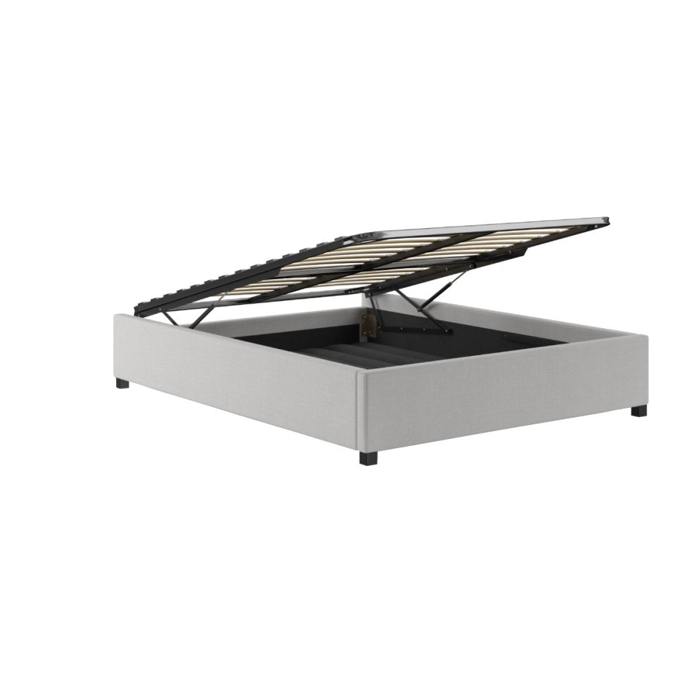 Gaslift Bed Frame Cloud Grey Fast shipping On sale