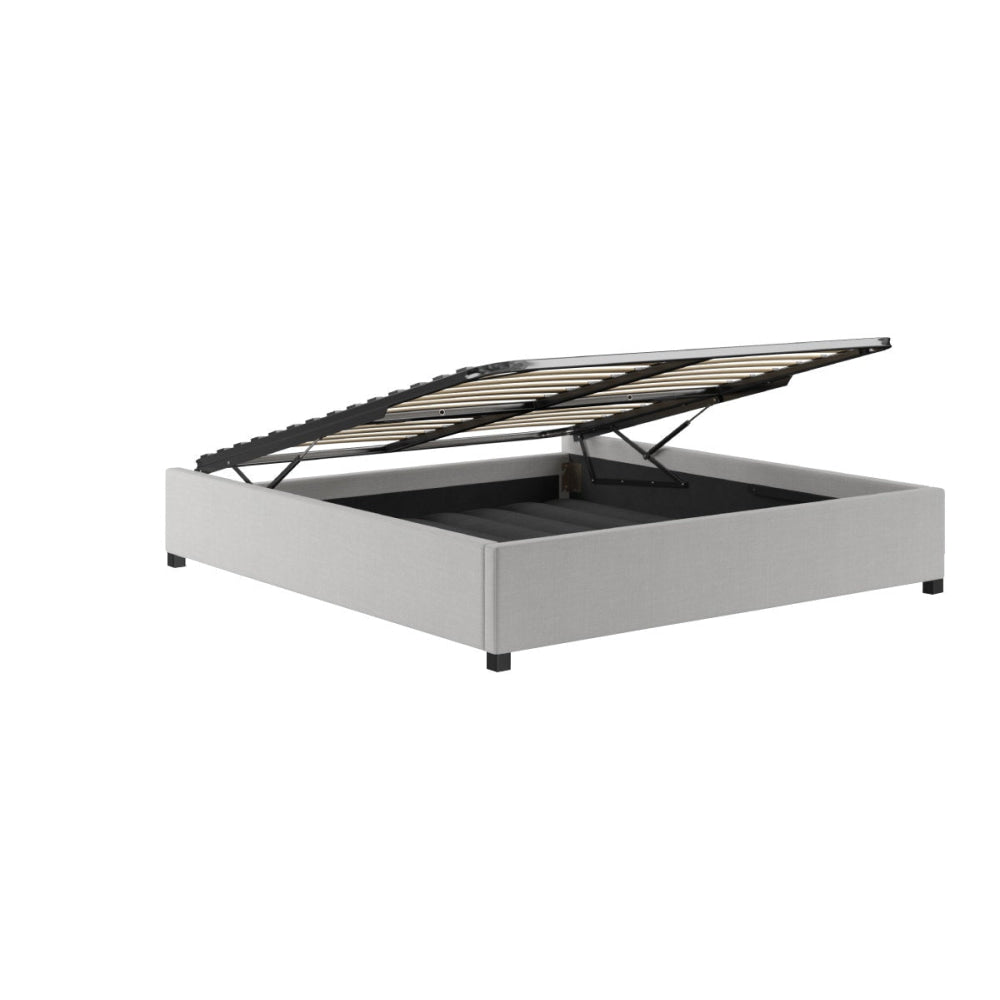 Gaslift Bed Frame Cloud Grey Fast shipping On sale