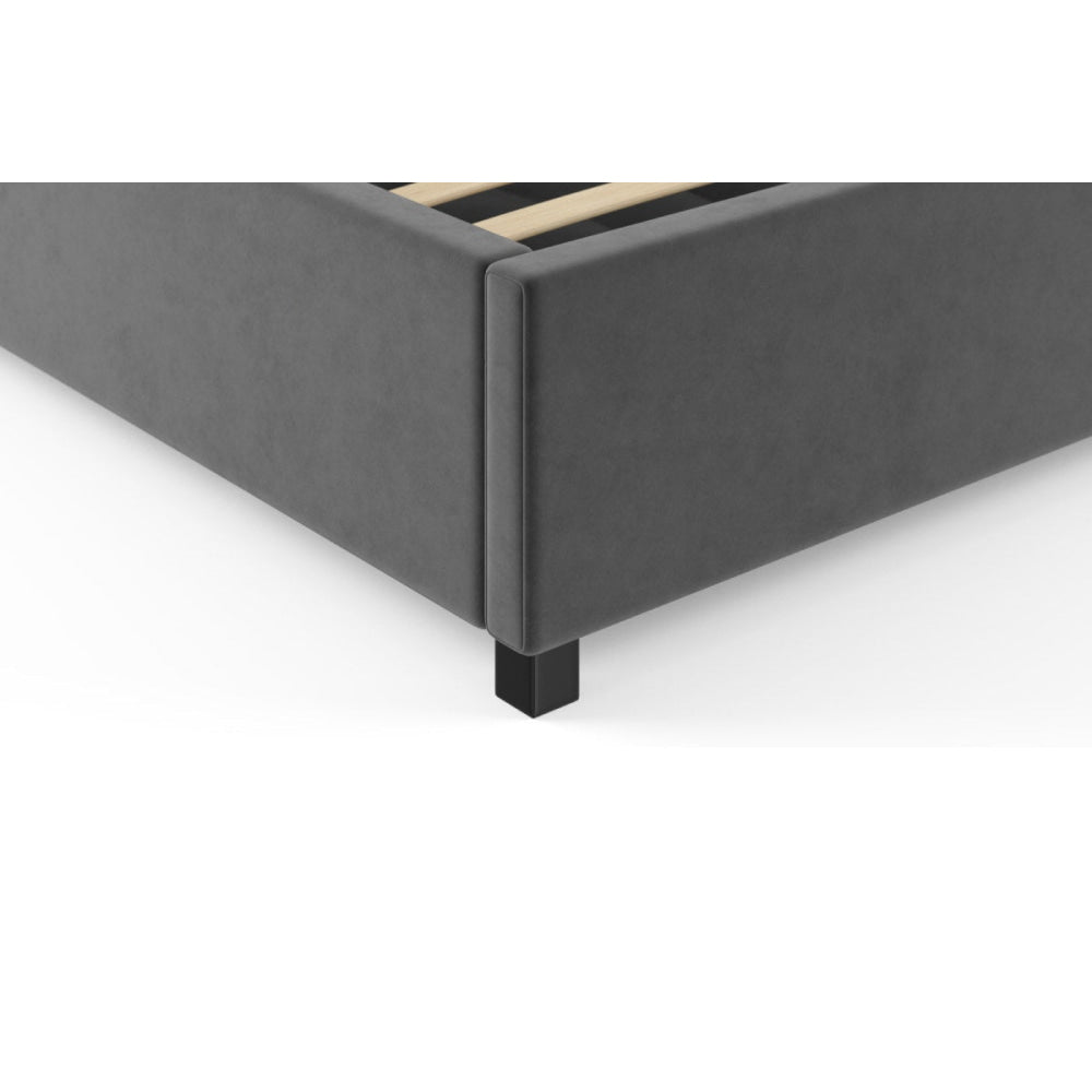 Gaslift Bed Frame Cosmic Anthracite Queen Fast shipping On sale