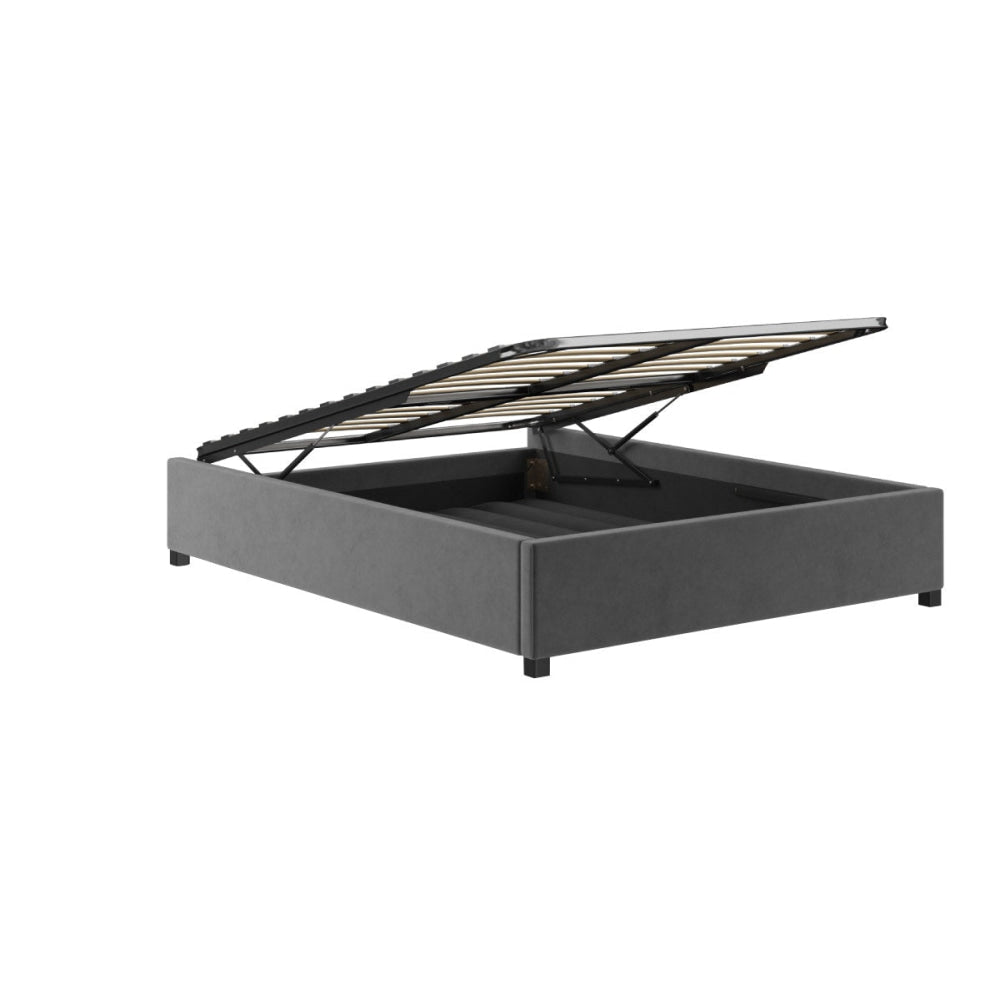 Gaslift Bed Frame Cosmic Anthracite Queen Fast shipping On sale