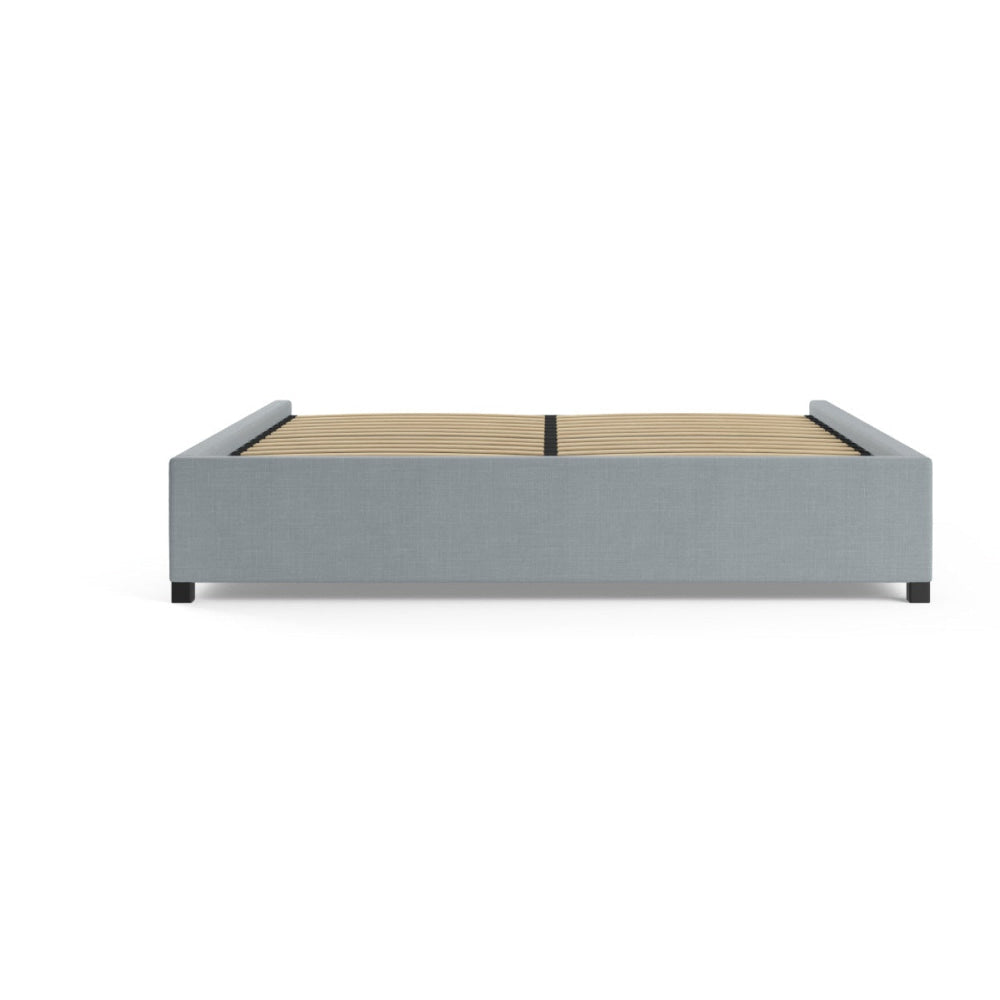 Gaslift Bed Frame Heron Grey King Fast shipping On sale