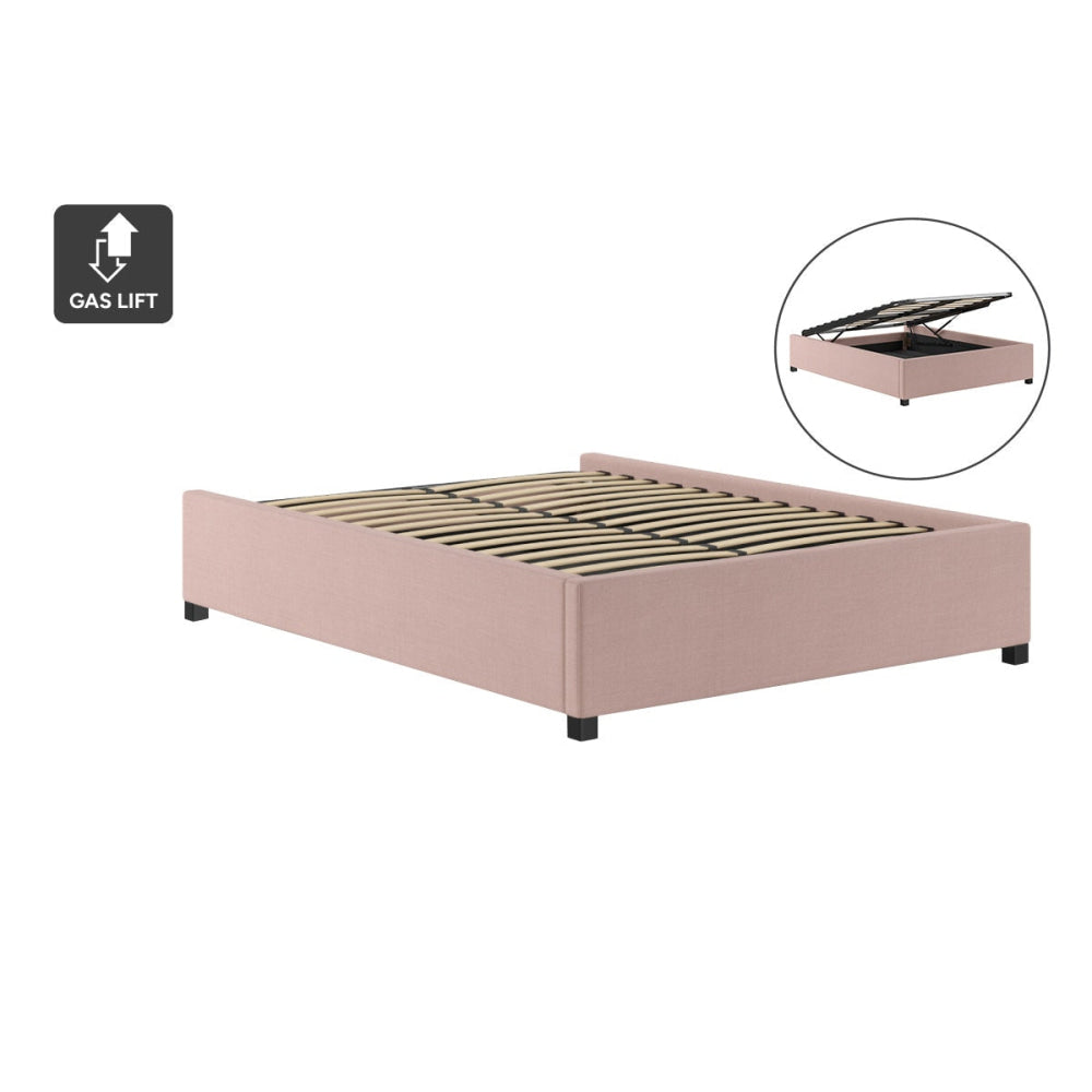 Gaslift Bed Frame Rose Tan Fast shipping On sale