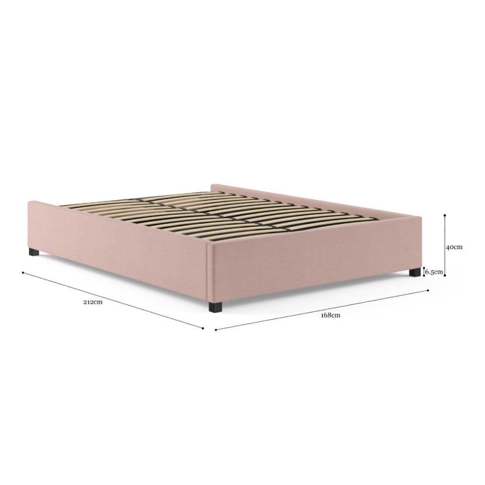 Gaslift Bed Frame Rose Tan Fast shipping On sale