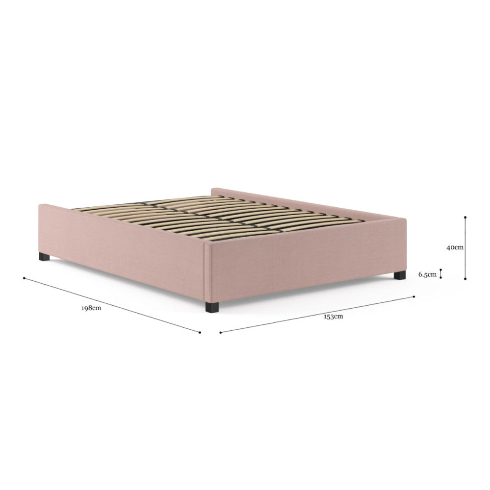 Gaslift Bed Frame Rose Tan Fast shipping On sale