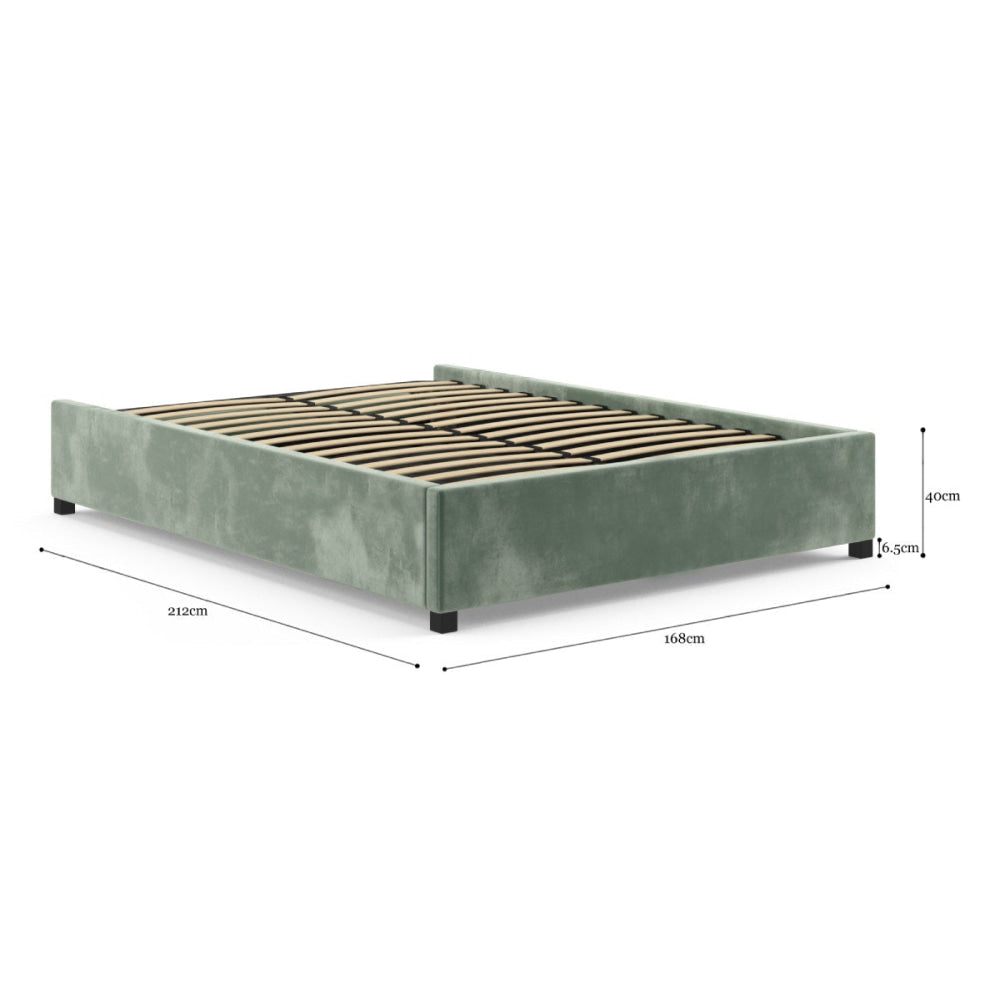 Gaslift Bed Frame Russian Sage Fast shipping On sale