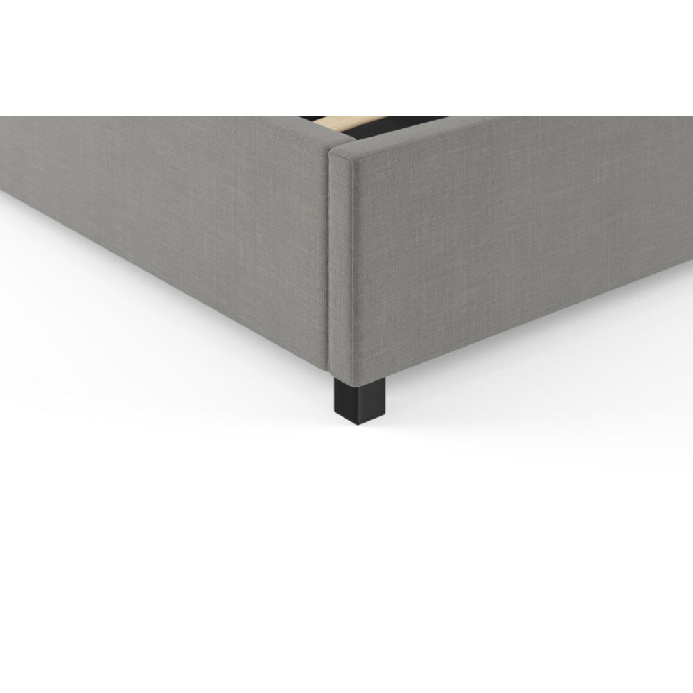 Gaslift Bed Frame Stone Grey Single Fast shipping On sale