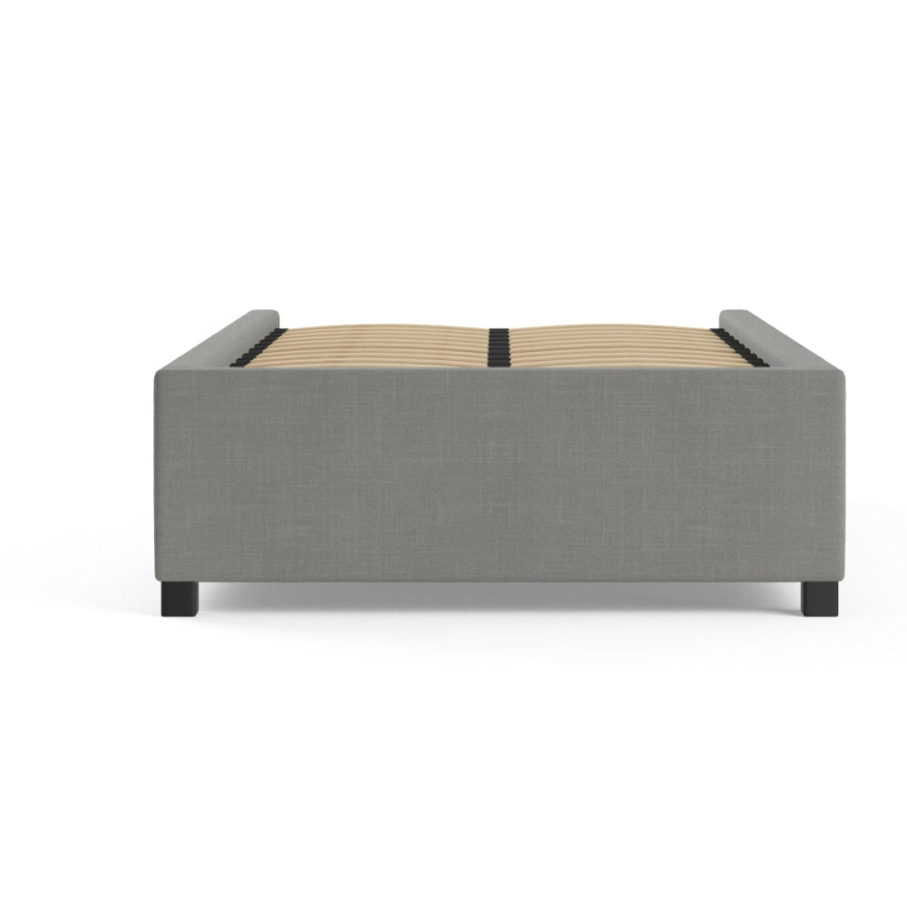 Gaslift Bed Frame Stone Grey Single Fast shipping On sale