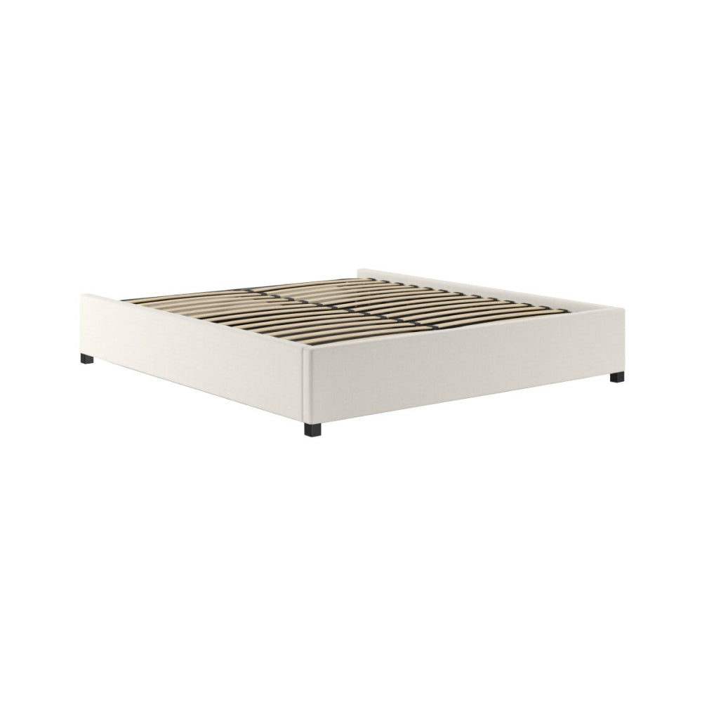 Gaslift Bed Frame White Fast shipping On sale