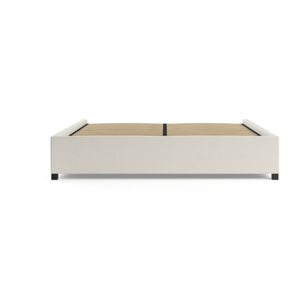 Gaslift Bed Frame White Fast shipping On sale