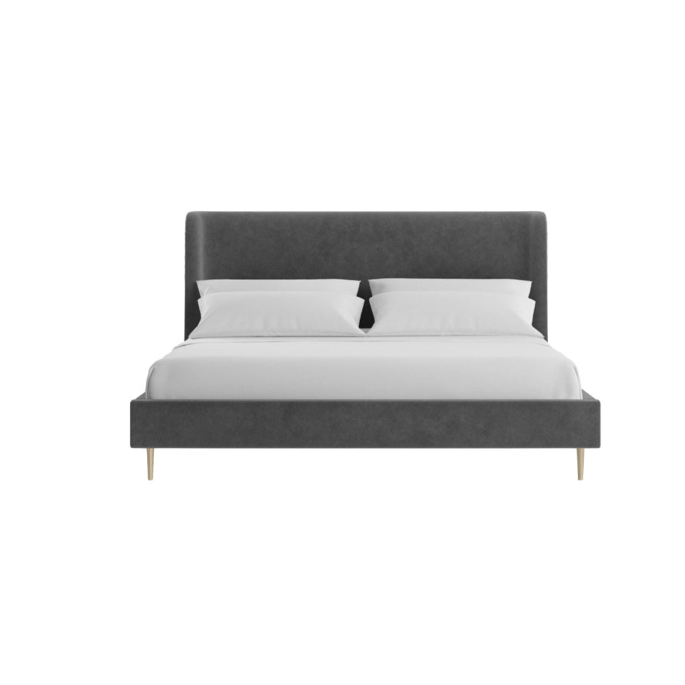 Gia Bed Frame Antracite King Fast shipping On sale