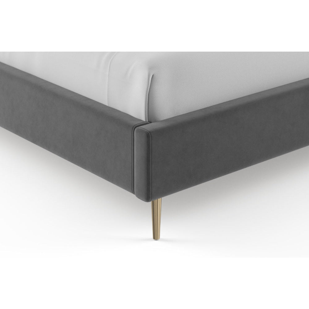 Gia Bed Frame Antracite King Fast shipping On sale