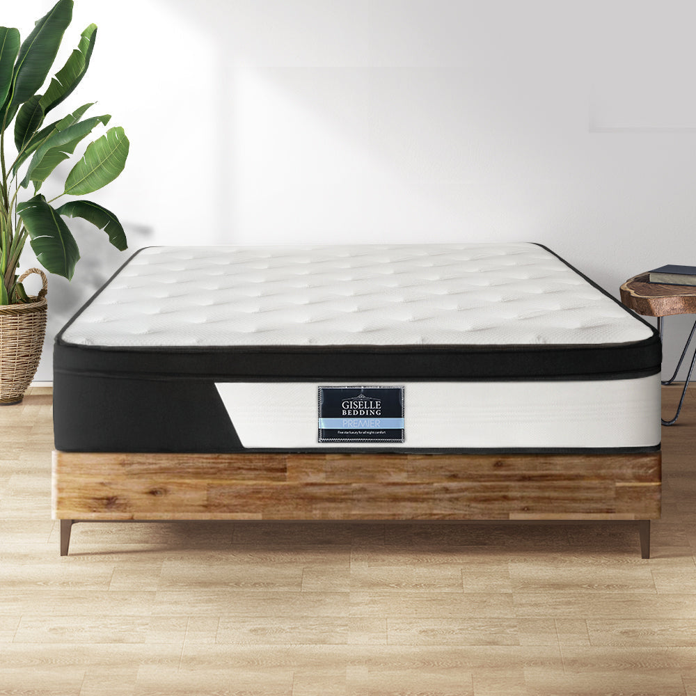 Giselle Bedding 30cm Mattress Euro Top King Fast shipping On sale