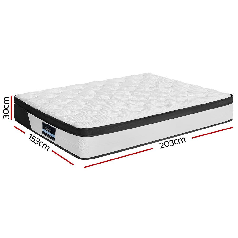 Giselle Bedding 30cm Mattress Euro Top Queen Fast shipping On sale