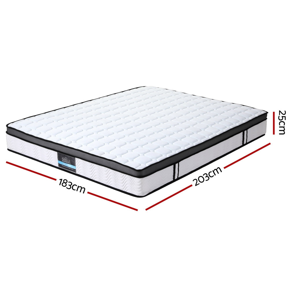 Giselle Mattress Cool Gel Foam 25cm King Fast shipping On sale