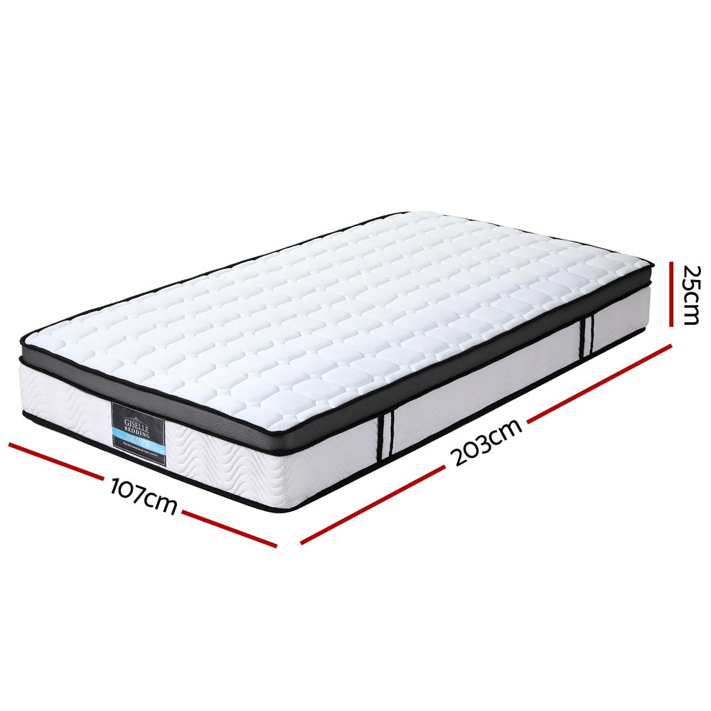 Giselle Mattress Cool Gel Foam 25cm King Single Fast shipping On sale