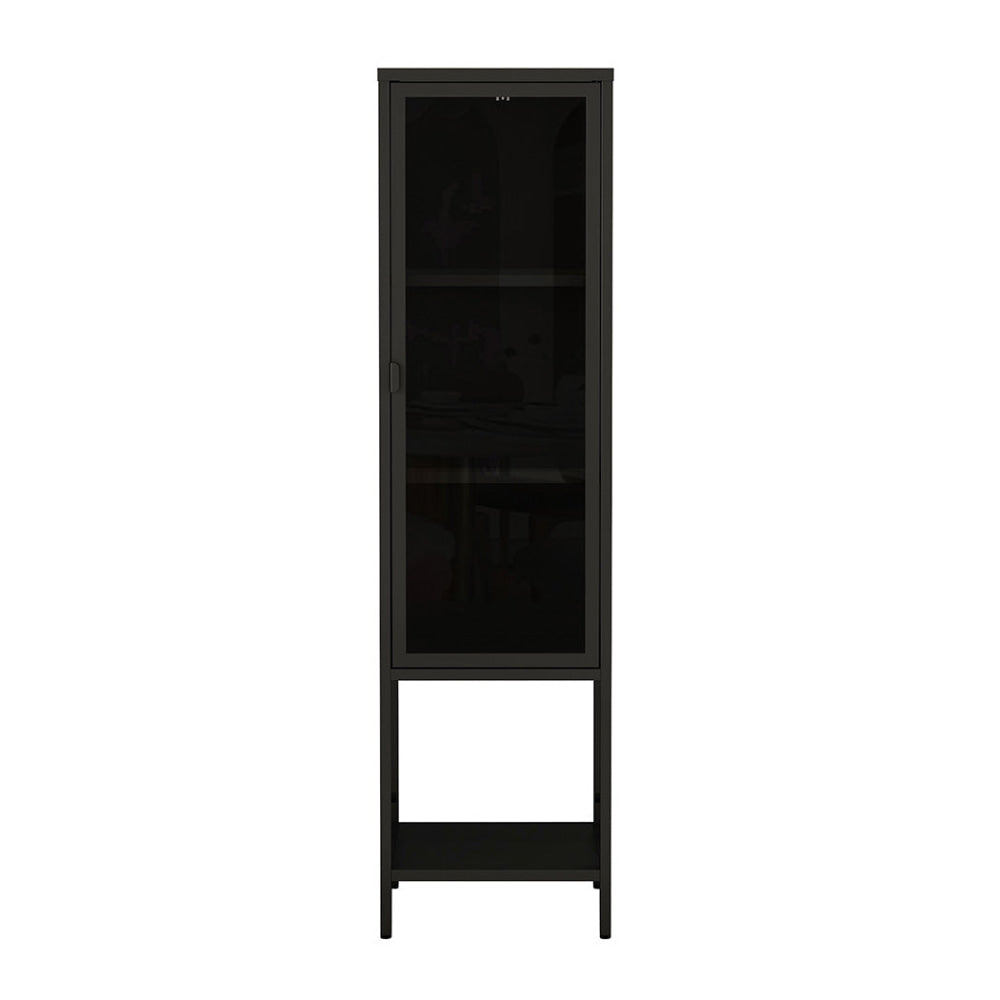Momentous Living - Glass Display Cabinet – 4-Tier Collections Organizer ...