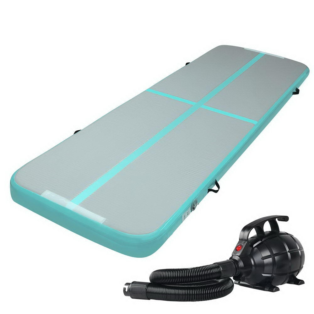 Green Inflatable Mat Momentous Living - GoFun 3X1M Inflatable Air Track Mat with Pump ...