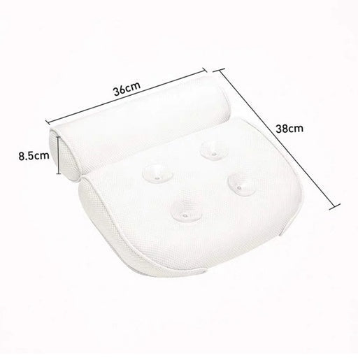 Gominimo Bathroom Bathtub Spa Pillow Wash and Dry - White Accessories Fast shipping On sale