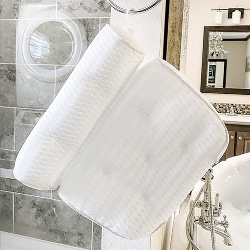 Gominimo Bathroom Bathtub Spa Pillow Wash and Dry - White Accessories Fast shipping On sale