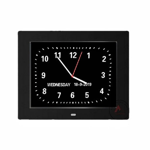 Gominimo Calendar Alarm Clock with LCD Screen - Black Decor Fast shipping On sale