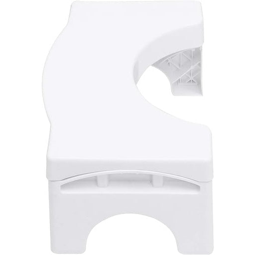 GOMINIMO Foldable Toilet Step Stool with Non-Slip Base (White) Bathroom Accessories Fast shipping On sale